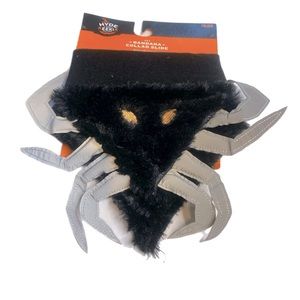 Hide and Seek Pet Bandana /collar slide spider with reflective Eyes